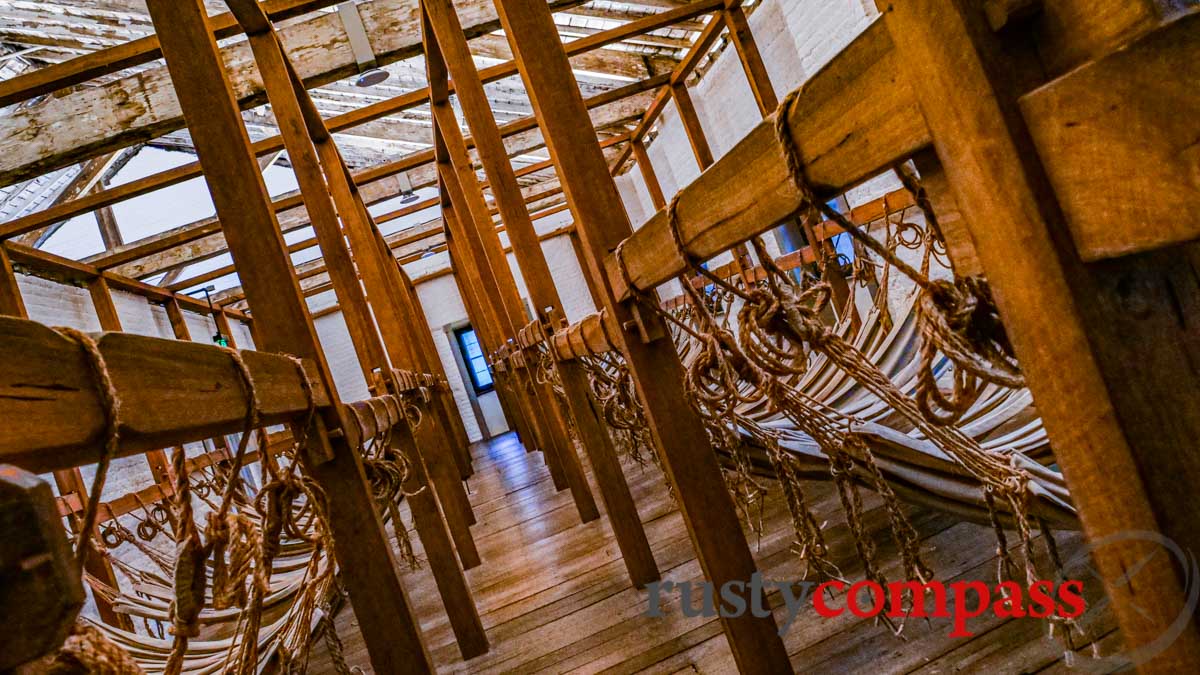 Sleeping quarters - Hyde Park Barracks